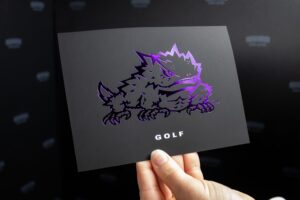 TCU Golf Card