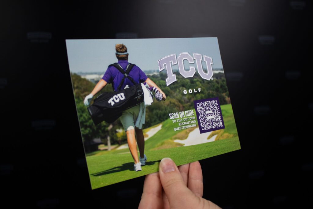 TCU Golf Card