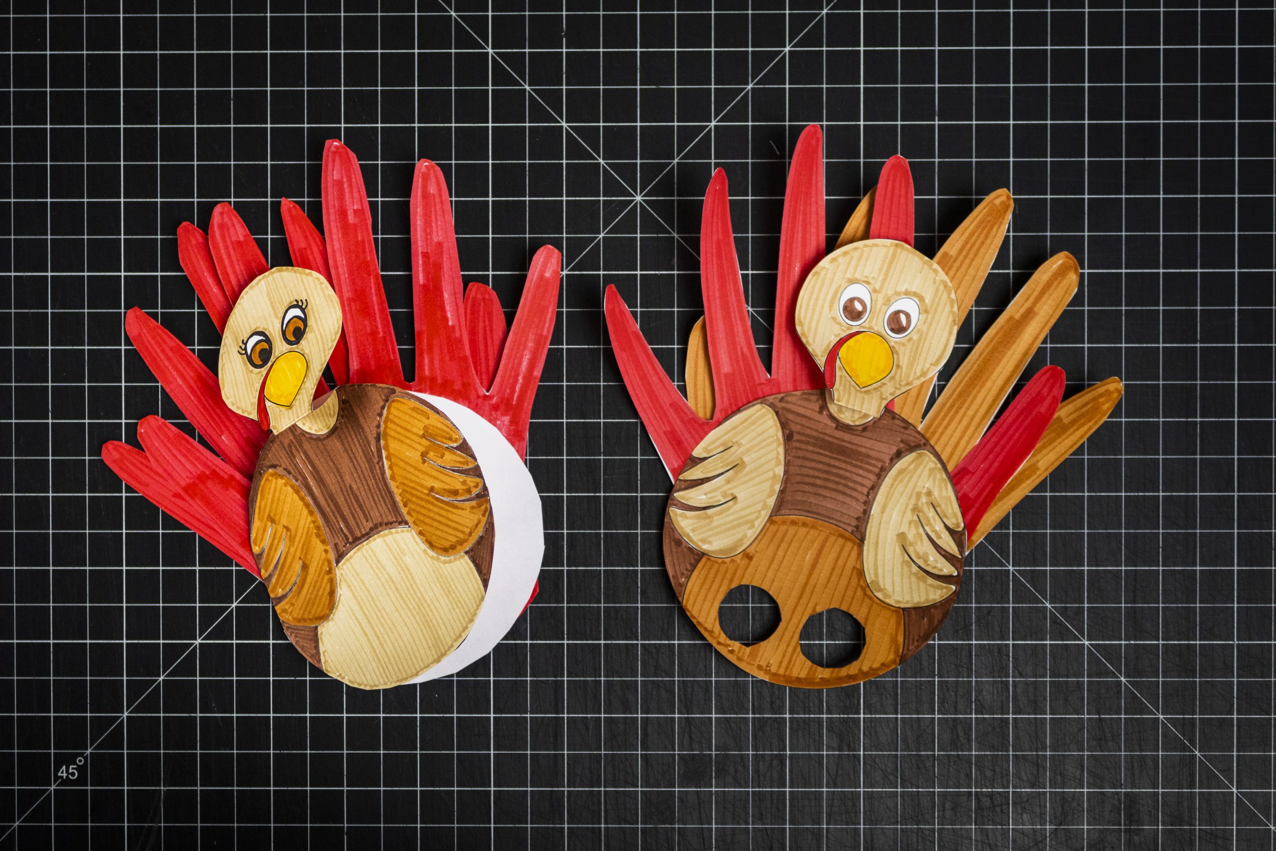 Thanksgiving Paper Crafting